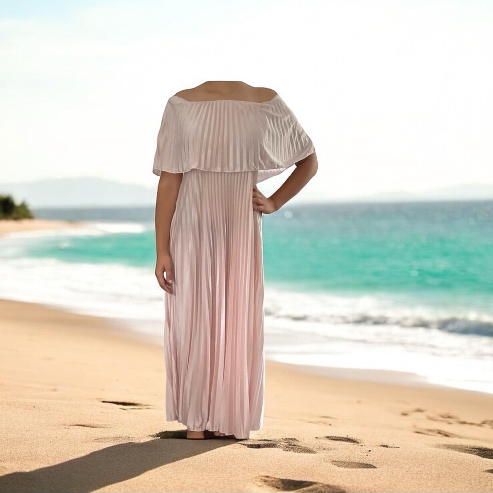 Strapless gown